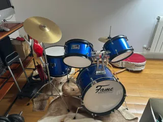 Batería infantil Fame azul