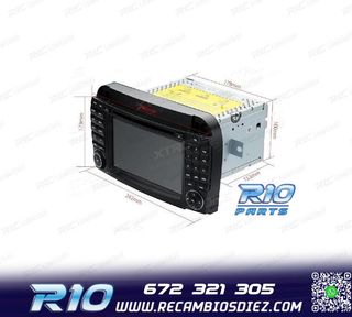 RADIO GPS ANDROID 10 PARA MERCEDES S W220 98-05
