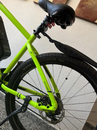 Bicicleta Eléctrica Rockrider Verde