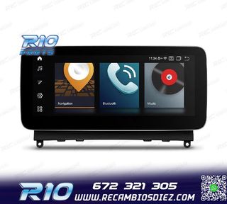RADIO GPS ANDROID 12 PARA MERCEDES C W204 07-10