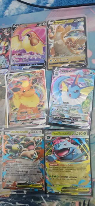 Lote Cartas TCG Pokémon
