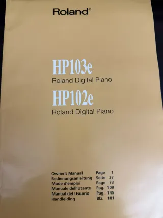 Piano Digital Roland HP 103