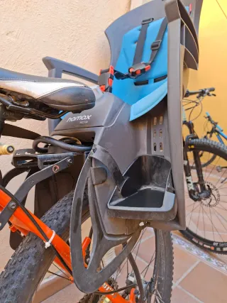 Silla Portabebés Bicicleta Trasera