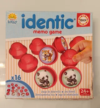 Juego de memoria con animales