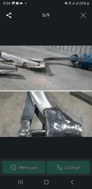 Soldadura portátil y cerrajería metálica