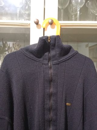 Jersey Vintage Lacoste Negro Talla XL
