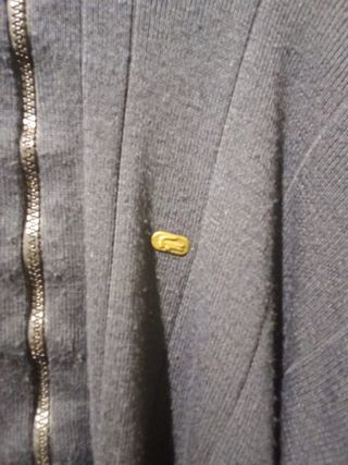 Jersey Vintage Lacoste Negro Talla XL