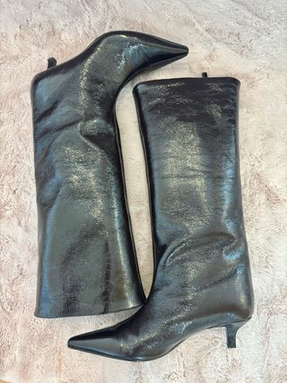 Botas Zara Púrpura