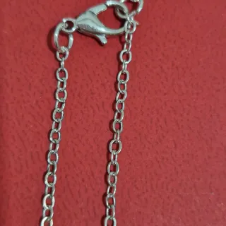 Tobillera piña plata