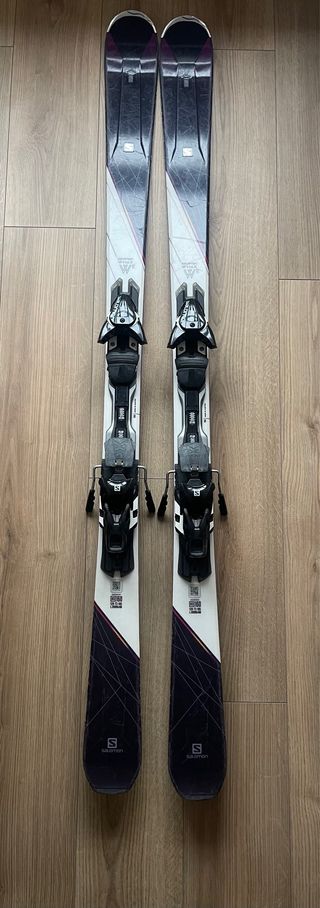 Esquís SALOMÓN WMAX 12 con fijaciones