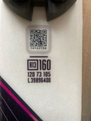 Esquís SALOMÓN WMAX 12 con fijaciones