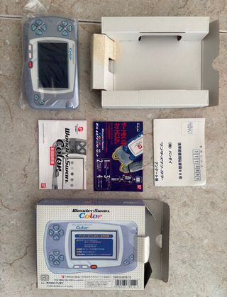 WonderSwan Color Edición Especial Pearl Blue