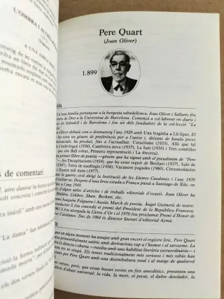 Llibre Antologia escolar de la literatura catalana