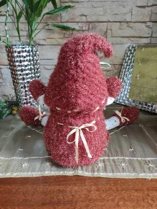 Gnomo Natale Rosso e Bianco