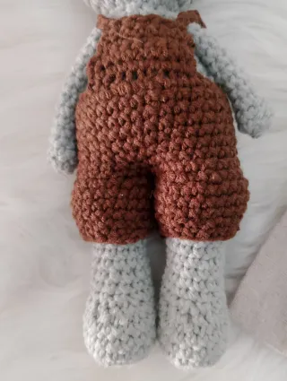 Ratón Pérez Amigurumi Tejido