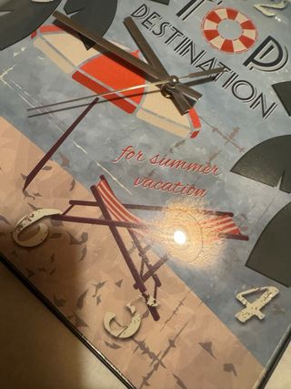 Orologio da parete Top Destination