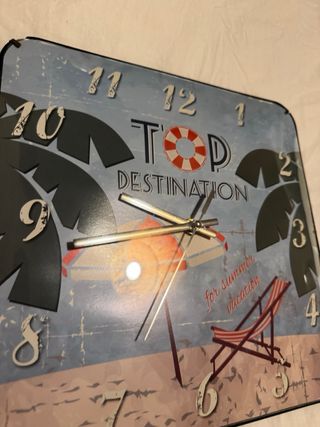 Orologio da parete Top Destination