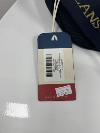 Riñonera Tommy Jeans Negra con Logo