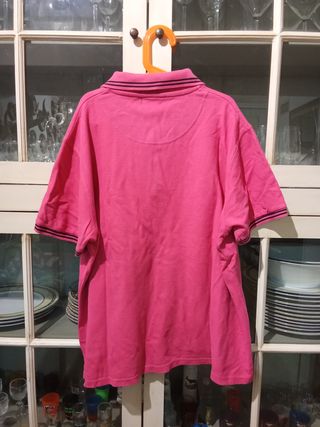 Polo Fred Perry Rosa Talla M