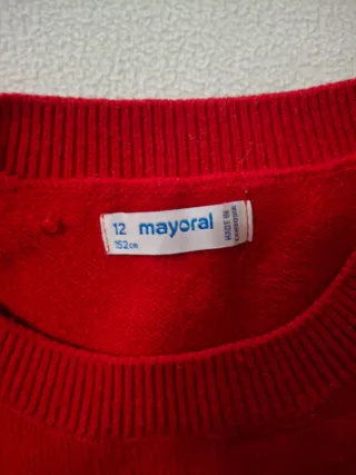 Jersey rojo Mayoral