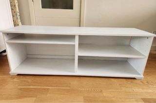 Mueble TV Ikea Borgsjö gris/blanco