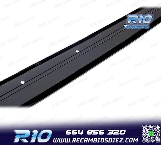 AÑADIDOS TALONERAS BMW F32 F33 F36 LOOK M PERFORMANCE NEGRO