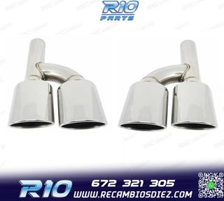 COLAS ESCAPE MERCEDES CLASE C W204 07-15 LOOK AMG 50X100