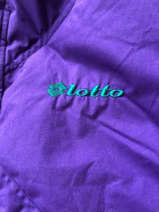 Giubbotto Lotto Verde/Viola unisex vintage