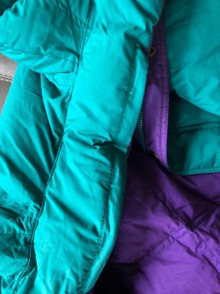 Giubbotto Lotto Verde/Viola unisex vintage