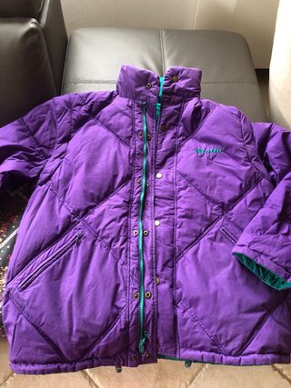 Giubbotto Lotto Verde/Viola unisex vintage