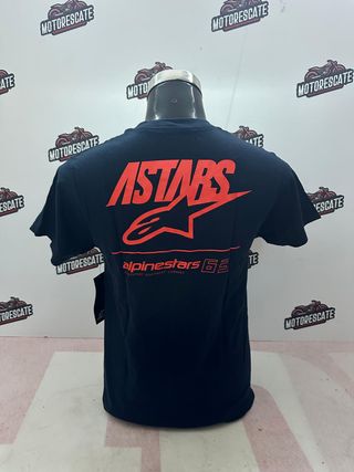 Camiseta Alpinestars Talla S Azul Marino Naranja