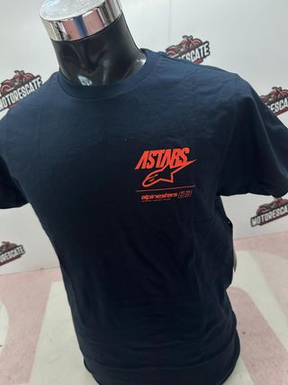 Camiseta Alpinestars Talla S Azul Marino Naranja