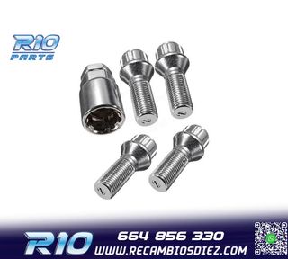 TORNILLOS ANTIRROBO CORTOS 14X150 CÓNICO