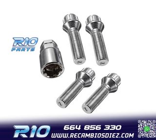 TORNILLOS ANTIRROBO LARGOS 14X125 CÓNICO