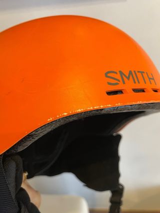 Casco de ski Smith Naranja