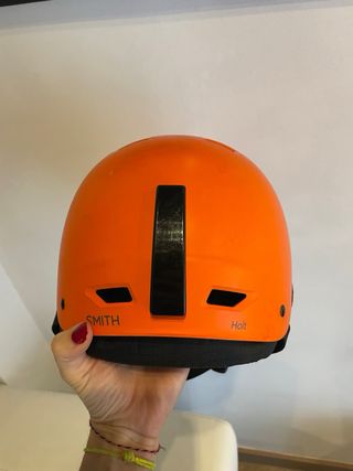 Casco de ski Smith Naranja