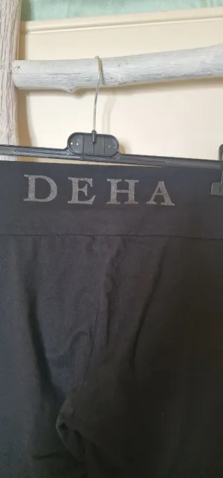 Set 3 leggings Deha neri e blu