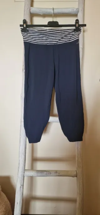 Set 3 leggings Deha neri e blu