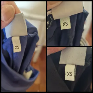 Set 3 leggings Deha neri e blu