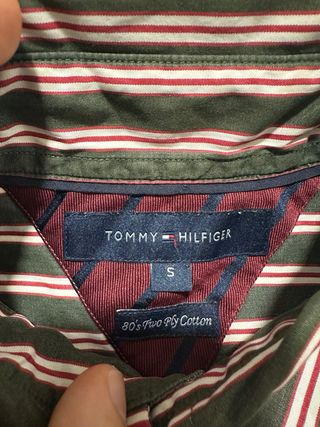 Camisa Tommy Hilfiger rayas Talla S