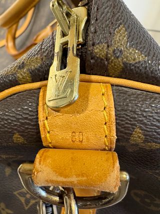 Bolso Louis Vuitton keepall  Monogram Marrón Beige