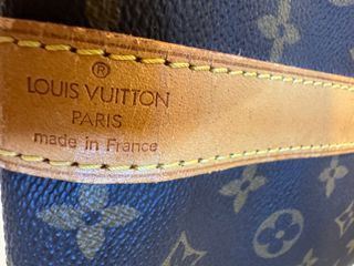 Bolso Louis Vuitton keepall  Monogram Marrón Beige