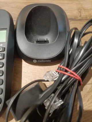 Telefono cordless Motorola nero