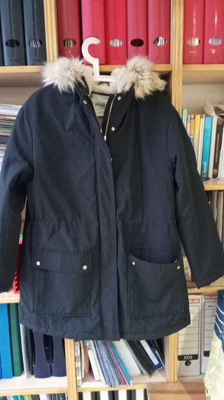 Parka mujer con pelo interior