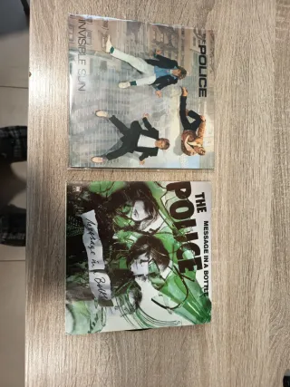 2 Singles The Police: Invisible Sun y Message in a