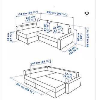 Sofá chaiselonge gris oscuro, prácticamente nuevo.