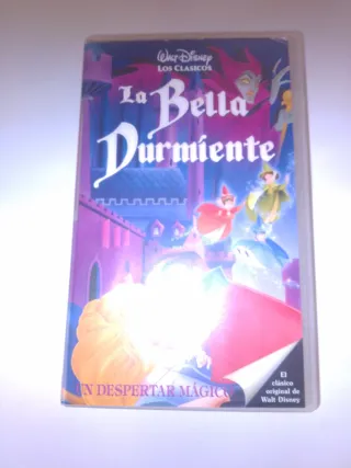Rareza Única VHS La Bella Durmiente 2 Hologramas!!