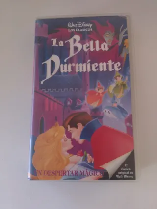 Rareza Única VHS La Bella Durmiente 2 Hologramas!!