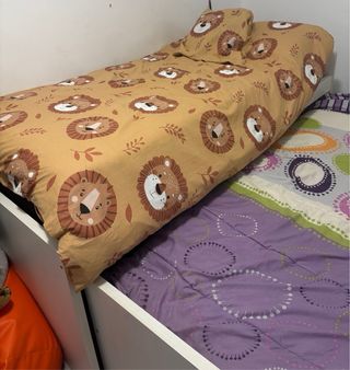 Cama nido infantil doble y 2 colchones