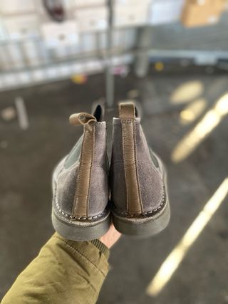 Stivaletti CafèNoir Camoscio Grigio Tg 39